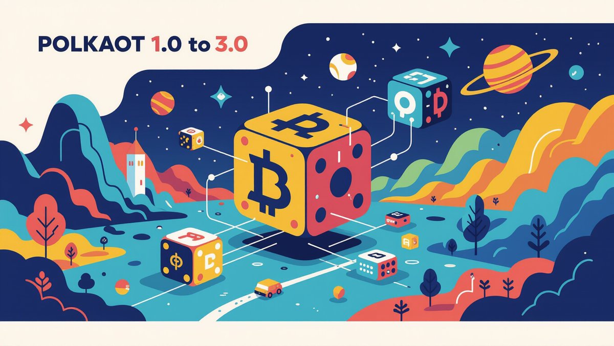 📈 폴카닷의 진화 과정 (1.0부터 3.0까지)