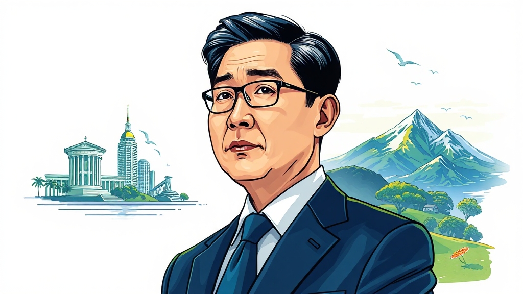 이재명 정부의 경제·부동산·복지 정책 총정리 2 이재명의 주요 경력 (illustration 스타일)