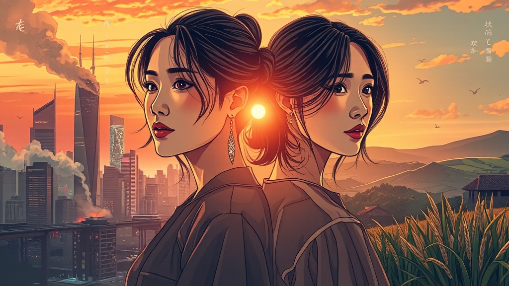 박보영의 연기 스타일과 '미지의 서울' 핵심 스토리 분석 4 '미지의 서울' 핵심 스토리 (illustration 스타일)