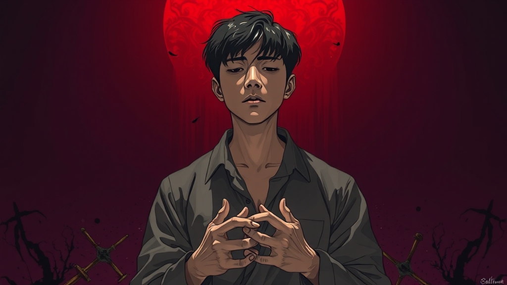 오징어 게임 시즌3 핵심 분석: 게임 규칙부터 결말 해석까지 3 주요 캐릭터 심층 분석 (illustration 스타일)