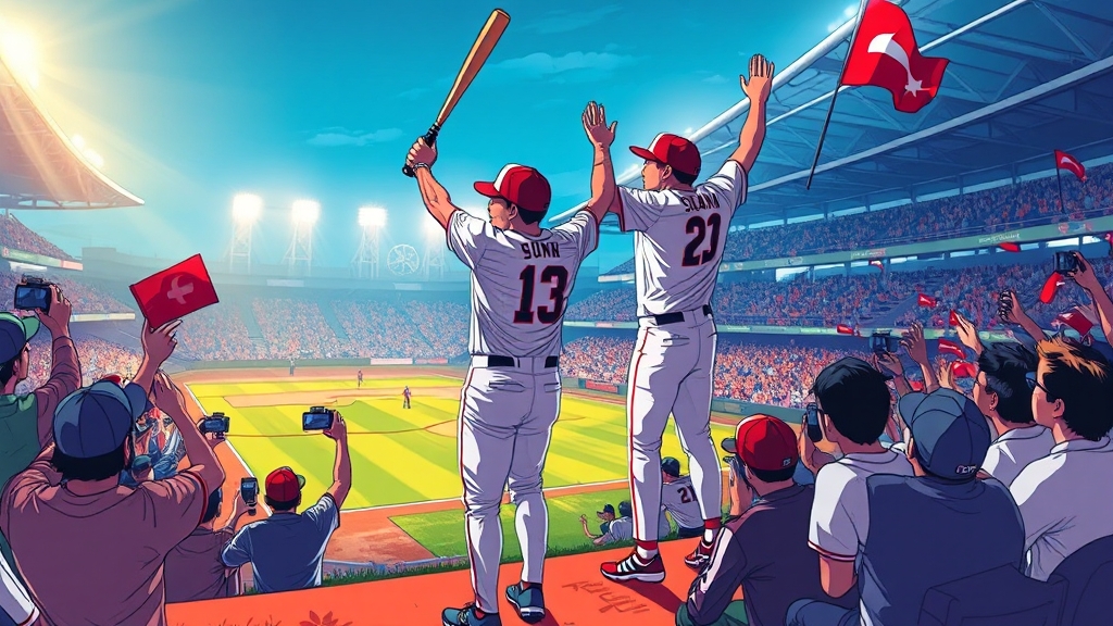 손흥민 잔류 & 채은성 역전 홈런: 최신 스포츠 뉴스 총정리 4 스포츠 뉴스 요약 (illustration 스타일)