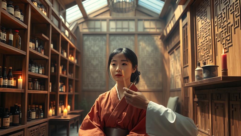 강남 한의원 진료 과정: 예약부터 치료까지 (realistic 스타일)