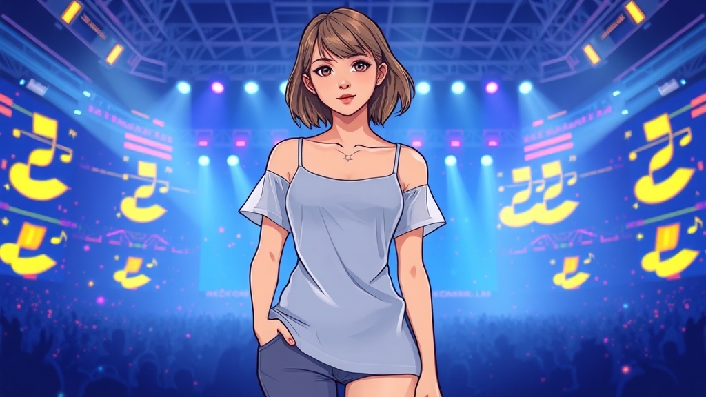 서영은 패션 스타일 분석 (cartoon 스타일)