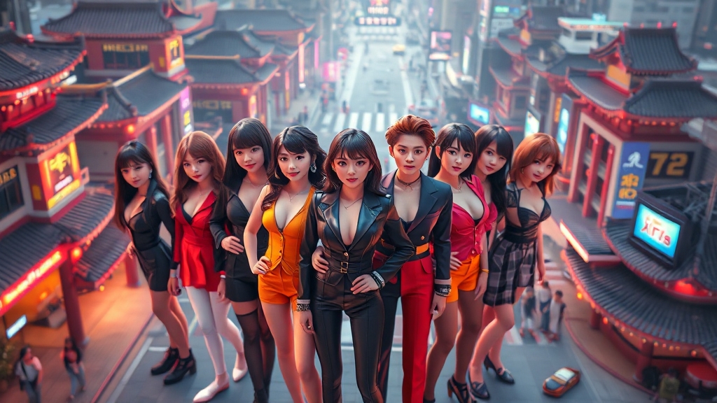 브레이브 그룹-스텔라이브 인수합병: 버튜버 산업의 판도 변화 3 브레이브 그룹은 어떤 회사? (realistic 스타일)