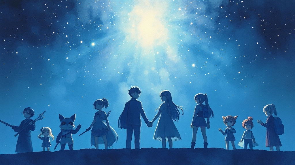 브레이브 그룹-스텔라이브 인수합병: 버튜버 산업의 판도 변화 5 왜 인수합병을 했을까? (watercolor 스타일)