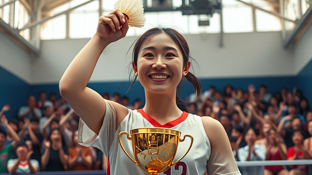 안세영, 일본 오픈 우승! 결승전 분석 & 시즌 기록 총정리 6 한국 배드민턴의 밝은 전망 (realistic 스타일)