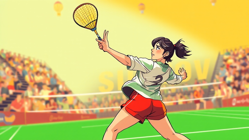 안세영, 일본 오픈 우승! 결승전 분석 & 시즌 기록 총정리 8 안세영 선수 둘러싼 이슈 (cartoon 스타일)