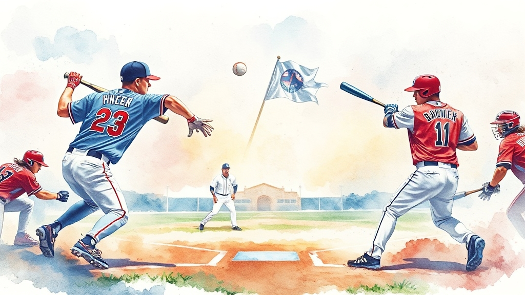 LG vs KIA 경기 결과 & 하이라이트: 승리팀은? 4 LG vs KIA 전력 분석 (watercolor 스타일)