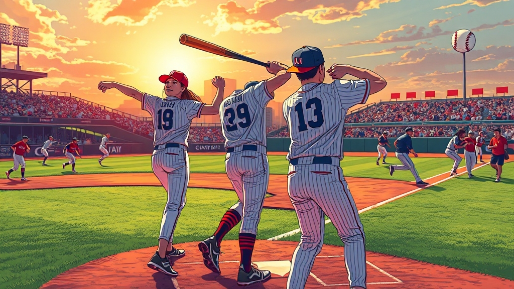 LG vs KIA 경기 결과 & 하이라이트: 승리팀은? 9 선수별 활약 분석 (illustration 스타일)