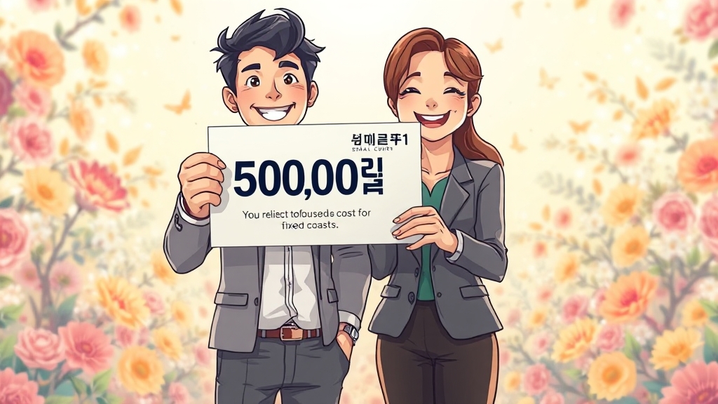 부담경감 크레딧 및 디지털 크레딧 (cartoon 스타일)