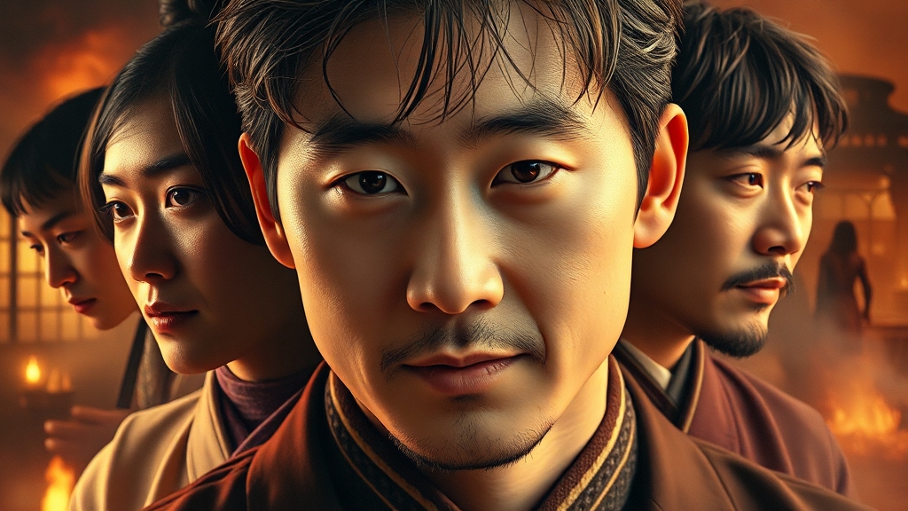 활동 이력 및 필모 (realistic 스타일)
