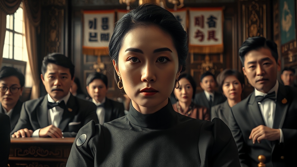 특검 수사 진행 상황 (realistic 스타일)