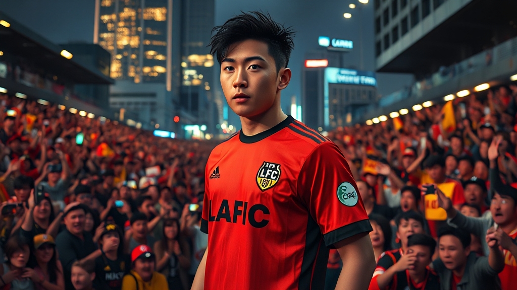 LAFC, 손흥민 영입 효과 (realistic 스타일)