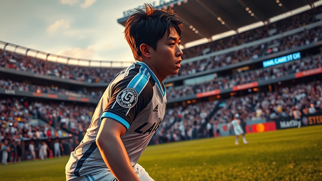 손흥민의 MLS 도전 (realistic 스타일)