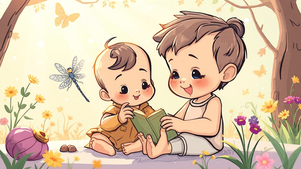 아기 발달을 위한 제미나이 활용법: 효능, 사용법, 비교 분석 4 어떤 아기에게 딱 맞을까? (cartoon 스타일)