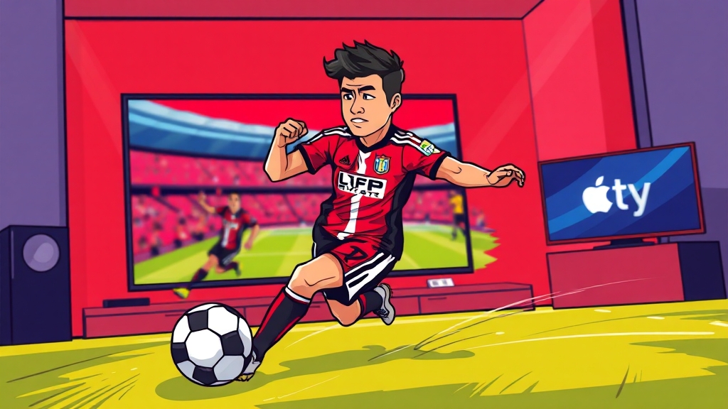 MLS 시청 방법 (cartoon 스타일)